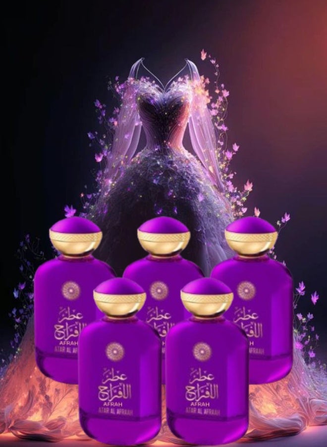 افراح  5 قطع عطر الفراح 100مل - Image 1